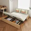 Sofá cama plegable para sala de estar y dormitorio, cama plegable individual/doble para apartamentos pequeños, cama multifuncional de doble uso extraíble y retráctil