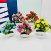 14 Bonsáis de Rosas de Espuma Escena Romántica de Propuesta Diseño Simulado Planta en Maceta Decoración para Fotografía de Interiores Adornos de Flores Artificiales