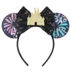 Novos acessórios de cabelo da Amazon Faixa de cabelo do Mickey Faixa de cabelo com show de fogos de artifício do Castelo Acessórios de cabelo para parque de diversões infantil Venda quente transfronteiriça