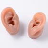 Modelo de Cabeça de Silicone para Orelha Transfronteiriça Exibição de Botão de Orelha para Fone de Ouvido Adereços de Joias Orelha Macia Simulada Molde de Corpo Humano Pose
