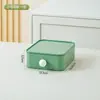 Caixa Organizadora Dopamina para Papelaria e Maquiagem de Mesa, Caixa Organizadora para Itens Diversos, Armário de Gavetas Empilhável em Camadas para Mesa