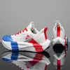 Nuevos zapatos negros para hombre para verano, zapatillas deportivas casuales de malla transpirable, amortiguadores, que aumentan la altura, ligeros y cómodos para adolescentes