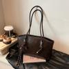 Bolso Retro de Alta Gama con Textura Bolso de Hombro con Textura de Moda para Mujer 2025 Nuevo Bolso Popular para Viajes al Trabajo Bolso de Axila