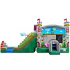 Castillo Inflable para Niños, Trampolín Grande para Exteriores, Castillo Travieso, Parque Infantil Cuadrado, Tobogán Inflable Famoso en Internet para Exteriores, Cama Elástica Inflable