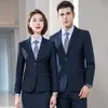 Traje Profesional para Maestros Hombres y Mujeres Mismo Estilo Ropa de Trabajo Gruesa Otoño e Invierno para Estudiantes Universitarios Entrevista