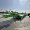 Exportación Transfronteriza de Semirremolques de Plataforma Baja de 3 y 4 Ejes, Remolques de Arrastre y Semirremolques para Transporte de Equipos Grandes