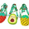 Cartera de Monedas de Silicona Aguacate Dibujo Animado Fresa Bolsa Mini Accesorio Infantil Bolso Cruzado Caja Sorpresa Regalo Bolso Creativo de Moda