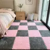 Alfombra para dormitorio, decoración de habitación, alfombra cuadrada de felpa, alfombrado completo para sala de estar, alfombrilla para mirador, alfombrilla de suelo tatami, alfombra para mesita de noche