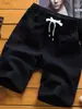 Fabricante Original Verano Hielo Seda Hombres Talla Grande Pantalones Deportivos para Exteriores Pantalones Cortos Casuales de Playa para Hombres Pantalones Cortos de Longitud Media Pantalones Cortos de Cinco Puntos
