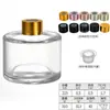 Botellas de Difusor de Aroma de Vidrio en Stock, Difusor de Varillas sin Llama Decoración para el Hogar, Botellas de Difusor de Aroma Transparentes Vacías, Vidrio Blanco de Alta Calidad al por Mayor