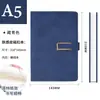 Cuaderno A5 Engrosado con Hebilla, Logo Personalizable, Suministros de Papelería para Oficina, Cuaderno al por Mayor, Portátil