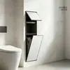 Nicho Personalizado 304 Aço Inoxidável Banheiro Vaso Sanitário Embutido Acabado Armário de TV Divisória Nicho Embutido
