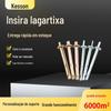 Lagartixa de inserção de duas peças galvanizada lagartixa de expansão prego de expansão de acionamento rápido parafuso martelo lagartixa
