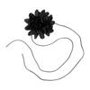 N11194 Collar con correa de flor de tela europea y americana estilo francés sexy moda chocker cadena de cintura exagerada con hilo de cera