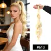 Trenzas de Peluca de Caballo para Mujer, Trenzas de Peluca Onduladas Grandes, Cola de Caballo Baja Natural Esponjosa, Peluca de Cola de Caballo Alta para Volumen Adicional, Venta al por Mayor