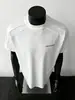 Camiseta de verão masculina estilo retrô americano com estampa de letras, corte cleanfit, modelagem solta, moderna, estilosa e perfeita para streetwear