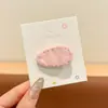 Lindo pasador de pinza de pato con lazo de lunares para niñas, accesorio para el cabello de pinza de pato de alta gama para flequillo lateral para niños y bebés