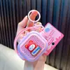 Llavero grabadora de música, exquisito colgante para bolso de pareja, juguete de mini altavoz emisor de sonido, pequeños regalos para puestos, al por mayor