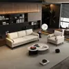 Sofá de luxo leve para salas pequenas, sofá simples de dois ou três lugares para apartamentos, lojas de roupas, imóveis para aluguel, áreas de descanso e áreas de recepção