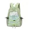 Mochila para deportes al aire libre, mochila con cordón de bloques de color, mochila para estudiantes para camping al aire libre, viajes de ocio, mochila escolar para estudiantes al por mayor