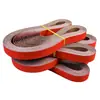 Cinta de lixa cerâmica 2100/50, cinta de lixa empilhada de corindo de zircônio em aço inoxidável resistente ao desgaste, cinta de lixa em forma de anel, cinta de lixa para polimento de máquina