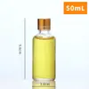 Botella de vino pequeña de vidrio transparente botella vacía 30ml50ml100 botella sub-botella creativa dos dos botella de vino de degustación fabricante