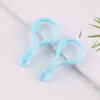 Bombilla de Luz de Colores Pinza de Langosta Llavero de Muñeca Llavero de Plástico Gancho para Bolsa Pinza de Langosta Acrílica
