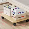 Estante de Almacenamiento Debajo de la Cama para Dormitorio Base de Cama Portátil Estante para Maletas con Ruedas Caja de Gran Capacidad Almacenamiento Tablero de Almacenamiento