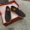 Los Zapatos Casuales de Negocios Planos de Cuero Genuino Liso de Color Sólido de Punta Redonda de Cuero Natural Negro Son Transpirables y Cómodos