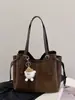 Bolso Tote de Gran Capacidad Casual Transfronterizo para Mujer 2025 Invierno Nuevo Elegante de Alto Valor Bolso de Hombro para Viajes