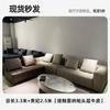 Fábrica de Muebles Foshan Guangdong Sofá de Cuero Funcional Eléctrico en stock Sofá de Tela de Cuero Minimalista Italiano para Sala de Estar