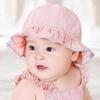 Gorro de Bebé Delgado 3-12 Meses Sombrero de Sol para Niños Pequeños Sombrero de Sol de Princesa Gorro de Pescador para Bebé MZ7612