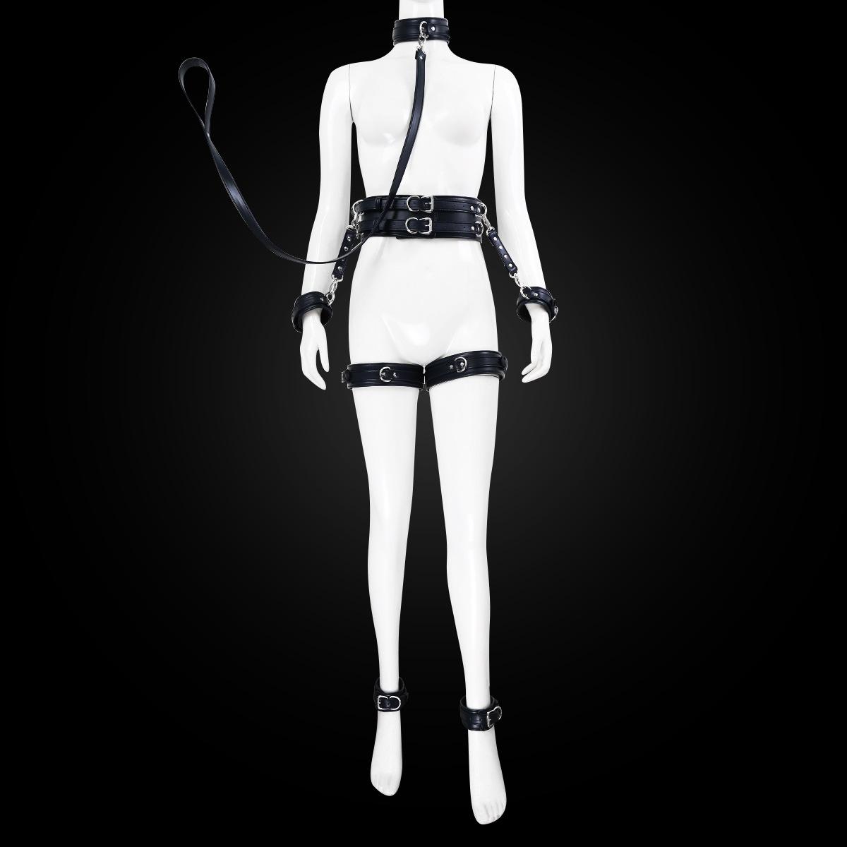 皮革6件套 亮蓝色挂钩