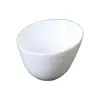 A8 Melamina Branca Panela Quente Churrascaria Tigela de Alface Imitação de Porcelana Tigela Inclinada Criativa Tigela de Salada Criativa de Plástico Recipiente para Temperos