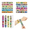 Pulsera Slap de Toy Story Transfronteriza Juguete Pat Pat de Toy Story Pulsera de PVC de Dibujos Animados Anime Dibujos Animados