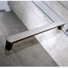 Fabricante Personalizado Linear Simples Box de Banho Divisória de Banheiro Tipo Porta de Correr Aço Inoxidável Box de Banho Separação Seca e Úmida