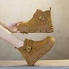 Botas Retro Elegantes Birkenstock Otoño 2026 Nuevas Botas de Plataforma con Suela Gruesa Estilo Martin Cómodas Versátiles Botines
