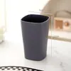 Juego de Cuencos y Platos de Paja de Trigo para Uso Doméstico, Cuencos Cuadrados, Platos Cuadrados, Tazas, Platos para Frutas, Ensaladeras, Vasos de Agua, Vajilla Juego de 16 Piezas