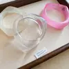 Pulsera geométrica de cuentas acrílicas transfronteriza europea y americana, diseño de nicho exagerado, lujo ligero, sensación de alta gama, accesorio de mano personalizado