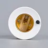 Portalámparas de Control Remoto Transfronterizo Interruptor Inteligente de Conversión con Retardo Controlador Portalámparas de Rosca E27 Control de Retardo para Lámpara de Dormitorio