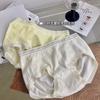 Calzones sin costuras para mujer con control de abdomen, ropa interior suave y cerosa, entrepierna de algodón para niñas, cómodos y transpirables, cintura media, ropa interior para niñas