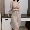 Lingerie Sexy Conjunto de Camisola com Meia-liga de Renda Sexy Feminina Transparente Desejo Puro Sedutor Diversão em Casa Pijama