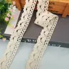 Acessórios de Renda Pronta-Entrega do Fabricante para Capas de Sofá, Roupa de Cama, Decorações de Janela, Acessórios Têxteis para Casa, Renda de Algodão Tecida à Máquina