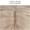 Peluca Cosplay Lolita Xiu Fan, Cabello Largo Rizado Platino, Doble Cola de Caballo, Estilo Dulce para Chicas Jóvenes, Fibra de Alta Temperatura
