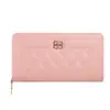 Nueva Cartera Larga para Mujer Estilo Coreano Simple Doble Cremallera Gran Capacidad Billetera para Monedas Múltiples Ranuras para Tarjetas Cartera Bolsa para Teléfono Móvil