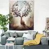 Tecido de tapeçaria nórdica para atacado, pano de fundo para parede, tecido decorativo de cabeceira, tecido de lona, tapeçaria de parede, quarto, restaurante