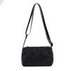 Bolsa Feminina 2022 Novas Bolsas Moda Bolsa de Ombro Transversal Textura Simples Couro PU Pequena Bolsa Estilo Coreano Bolsa Baguete