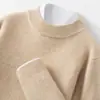 Gola alta (meia-gola) de Caxemira Outono e Inverno 2026 Nova Camisa Base Lisa Cor Sólida Masculina Suéter Casual de Negócios para Meia-Idade