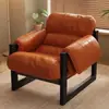 26 Modelos Nuevos de Sillas Individuales de Sofá, Sillas de Sofá Perezosas Cómodas y de Ocio, Estilo Retro Italiano, Sillas de Sofá de Lujo Ligero para Balcón, Sillones