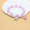 Ins Pulsera de Cristal Tide Sentido del Diseño Nicho Joker Temperamento Pulsera para Mujer Rojo de Internet Pulsera de Mariposa Joyería al por Mayor